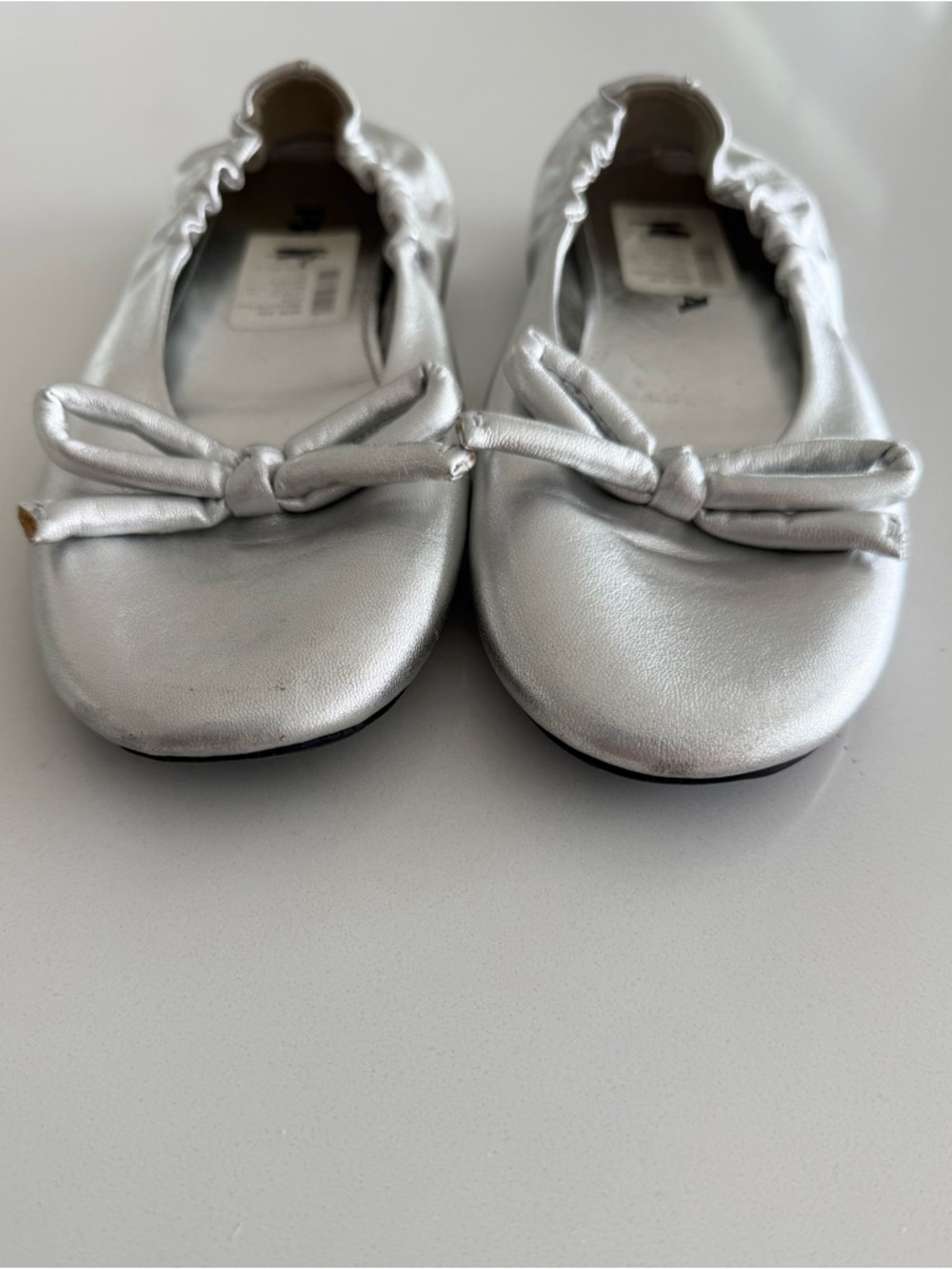 NWOT PRADA Metallic leather ballet flats - 38 - Picture 6 of 9